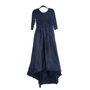 Adrianna Papell Black Formal Dress Size 12